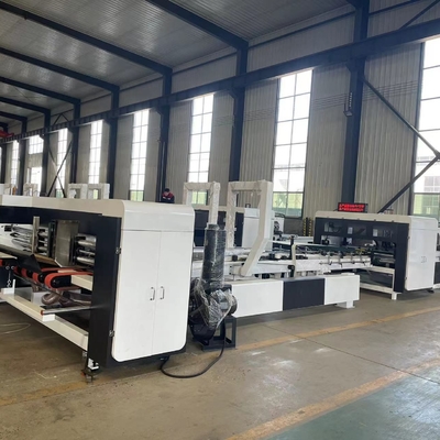 Computergesteuerter automatischer gewölbter Karton-Hochgeschwindigkeitsordner Gluer und Hefter-Maschine