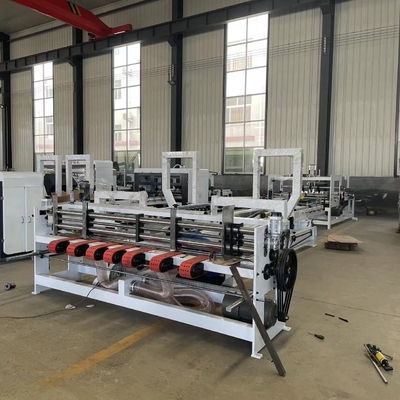 Edelstahl automatische Ordner Gluer Stitcher Maschine hohe Genauigkeit