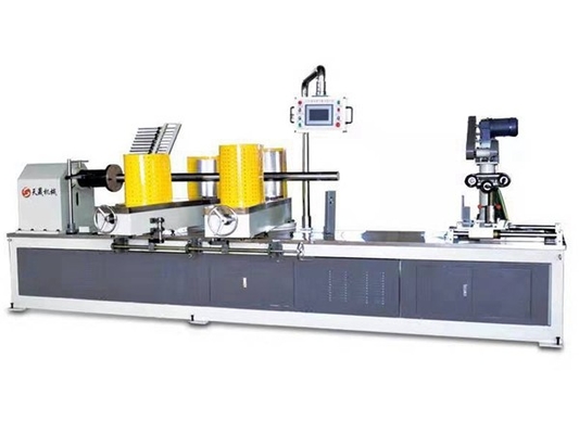 Tz-200 Papierrohrmachmaschine Vierköpfige Einmessermaschine