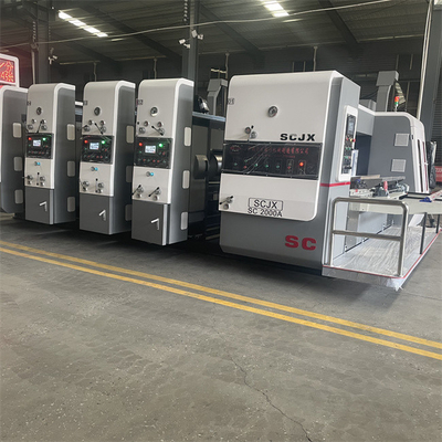 Dauerhafte Flexodruckmaschine aus Wellkarton Φ300-Φ530mm Druckplatte Zylinder Durchmesser