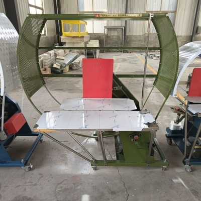 Halbautomatische Gurtmaschine für Kartonkartons