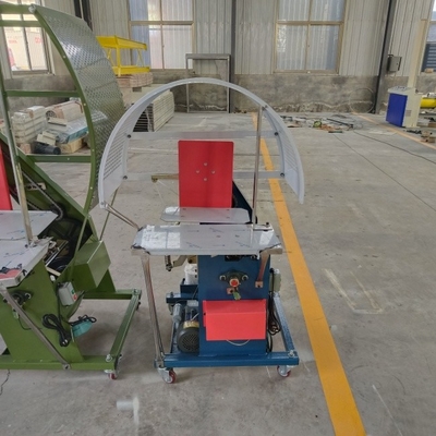Halbautomatische Gurtmaschine für Kartonkartons
