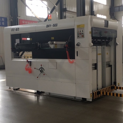 BMY-1500 Halbautomatische Walzkartonmaschine zum Schneiden und Kreisen