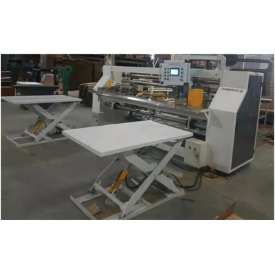 Modell 4600 Doppelstück-Servo-Glube-Faltmaschine für gewölbte Kartonschichten Typ 6