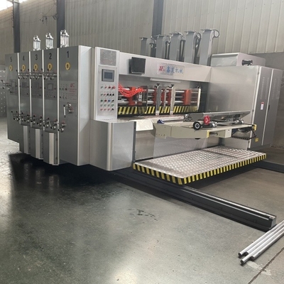 Automatische 4farbige Wellkarton-Flexo-Druckmaschine