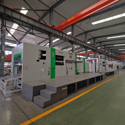 11kw Flat Die Cutting Machine für 4500-Blätter pro Stunde Produktion