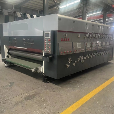 Halb Selbst2 Farbkarton-Kasten-Hersteller-Maschinen-breite Netz Flexo-Presse
