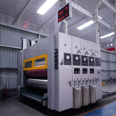 Automatische Flexodruckmaschine mit Schlitten- und Druckdruckmaschine 2800 für Karton