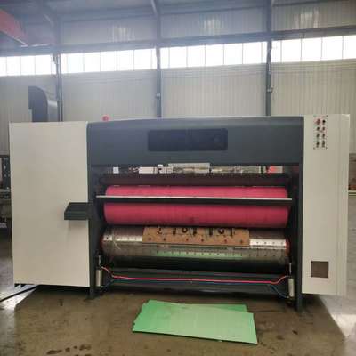 Elektrisch gesteuerte Wellpappe-Rotations-Nutmaschine für min. Blattgröße 400 mm x 600 mm und max. Nutztiefe 350/530 mm