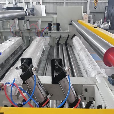 Wellpappe Doppelseiten-Anlage mit schwimmender Druckplatte und 0,5–0,6 MPa Luftdruck