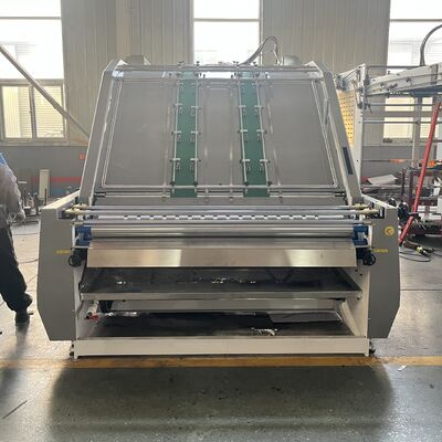 Surface Paper 250 To 450 Grams Per Square Meter 3 Ply Semi Automatic Film Laminator Machine Film Lamination Machine