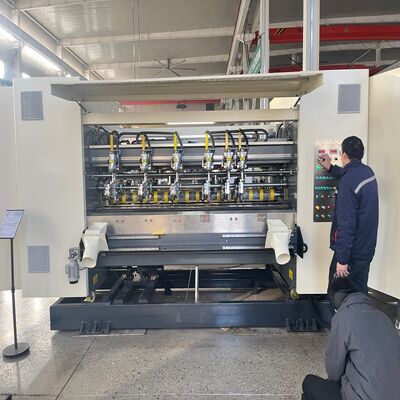 9999 Bestellmenge für die Lagerung von Dünnblatt-Rill- und Schneidemaschine mit 6 Messern, 10 Rillen und automatischem Einstellmodus für den Betrieb