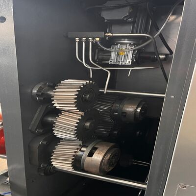 Wellpappe Flexodruckmaschine Doppel-Slotter Rotationsstanzmaschine