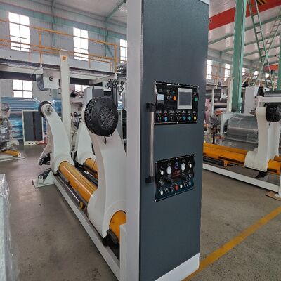 Temperaturanforderungen 160°C bis 180°C Produktionslinie für Wellpappe mit 2-teiligem Proportionsventil und Trocknungsformsystem