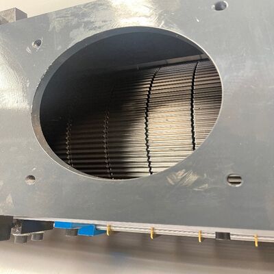 Steam Single Facer For Corrugated Cardboard Production 1400 Model Alloy Corrugating Rolls