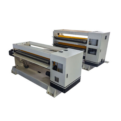 Hauptantrieb Servomotor 22 KW 3-Schicht Walzkarton-Produktionslinie Wirkliche Arbeitsgeschwindigkeit 150mmin Stabile Ausgabe