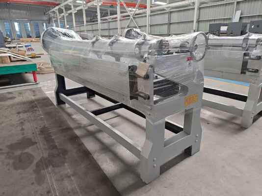 Hochgeschwindigkeits-Wellpappen-Rotationsschlitzmaschine mit 40 Stück/min, Eckenstanzgröße 0-60x350 und Abmessungen von 3,2x1,3x1,6m