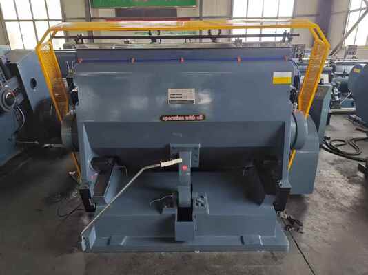 ML1400 Semi Automatic Corrugated Carton Die Cutting Machine with Electric Suction Plate Brake Clutch and Four Insurance Parts for Enhanced Safety