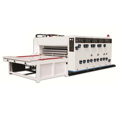 Pizzakarton 2-Farben-Flexodruckmaschine mit Rotationsstanzen