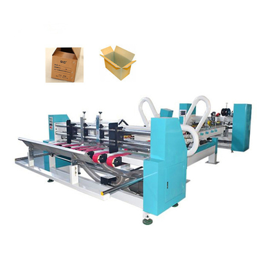 Ordner Gluer-Hefter des Vakuumsc2600 runzelte automatischer Kasten-Verpackungsmaschine