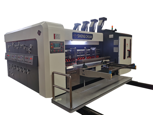 Flexo-Drucker-Slotter Die-Cutter Stacker-Maschine Wellpappe Flexo-Drucker