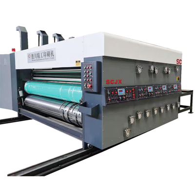 Gewölbter Kasten-Druckmaschinen-Pappschachtel-Druckmaschinen-Drucker Slotter Machine