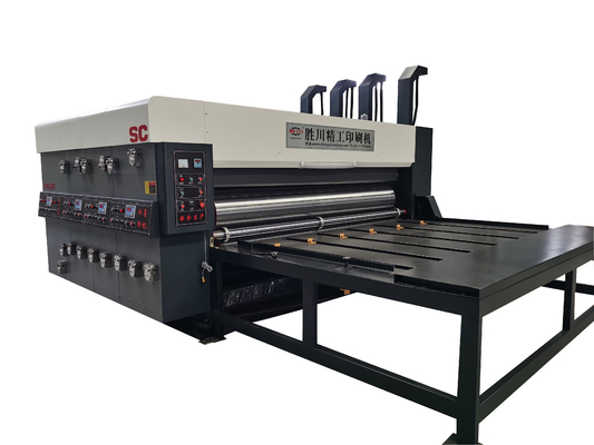 Breites Netz-rotierende gewölbte Karton Flexo-Druckmaschine 60pcs/Min