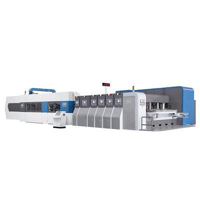 Karton Flexo-Ordner Gluer-Maschinen-automatische Wellpappherstellungsanlage