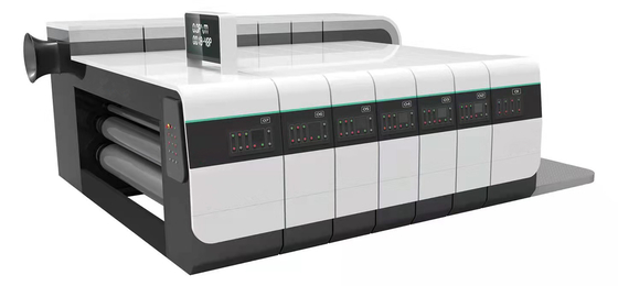 Dynamische Karton Digital gewölbte Flexo-Druckmaschine für die Pizza-Kasten-Herstellung