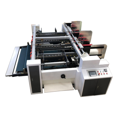 CER automatische gewölbte Karton-Ordner Gluer-Maschine für das Pappschachtel-faltende Kleben