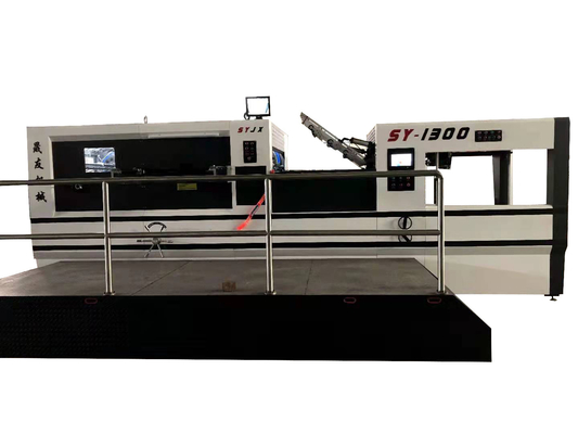 Automatischer Karton, der stempelschneidenen Maschinen-Drucker Slotter kerbend druckt