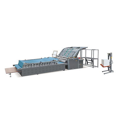 Wasserbasierte Papphalb automatische Flöten-Laminiermaschine 1100
