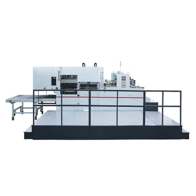 CER 1600 gewölbter Papierkarton-stempelschneidene Maschine 5500sheets/H