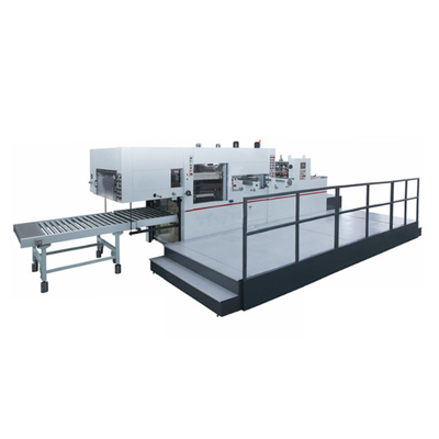 CER 1600 gewölbter Papierkarton-stempelschneidene Maschine 5500sheets/H