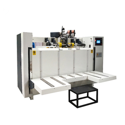 3 Schichten PLC-Pappschachtel-Produktionsmaschine-Pappe, diegerun nähen
