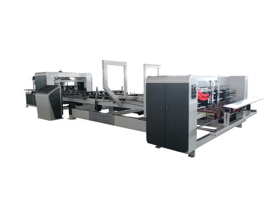 Automatische gewölbte Maschine Karton-Kasten-Maschinerie Flexo Gluer