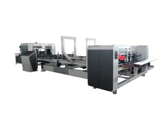 Automatische gewölbte Maschine Karton-Kasten-Maschinerie Flexo Gluer