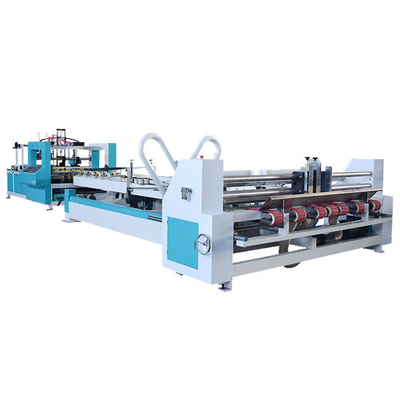 Bedecken gewölbte Ordner Gluer-Maschine des Karton-2800 für pp. die Herstellung