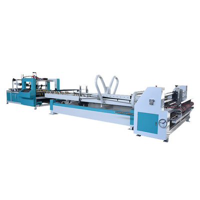 Bedecken gewölbte Ordner Gluer-Maschine des Karton-2800 für pp. die Herstellung
