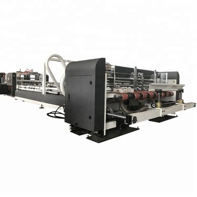Automatische Wellpapp-Faltschachtelklebemaschine mit hoher Geschwindigkeit 220 Bogen/min und Mikrocomputer-Breitenverstellung für Faltschachtelkleber