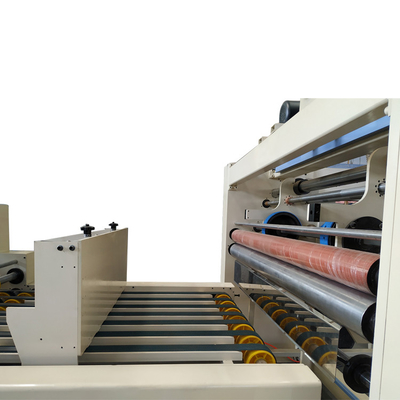Hochgeschwindigkeits- Dreh-Flexo-Ordner Gluer Slotter inline mit Stanze