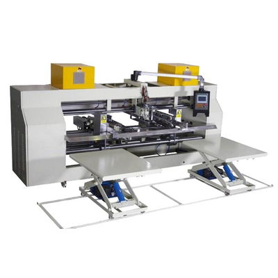 Halb automatische 2600 Karton-Kasten-Hefter-Maschinen-industrieller doppelter Servo-Antrieb