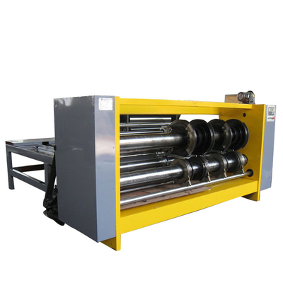 Karton-Kasten RS4 runzelte Dreh-Slotter-Maschine